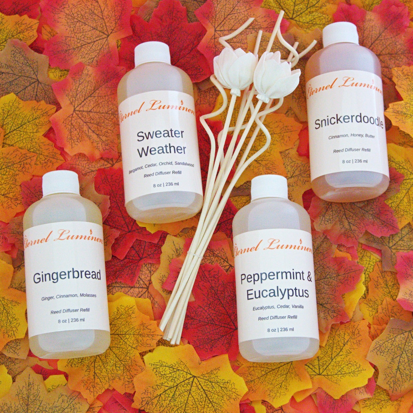 Fallen Leaves Reed Diffuser Refill