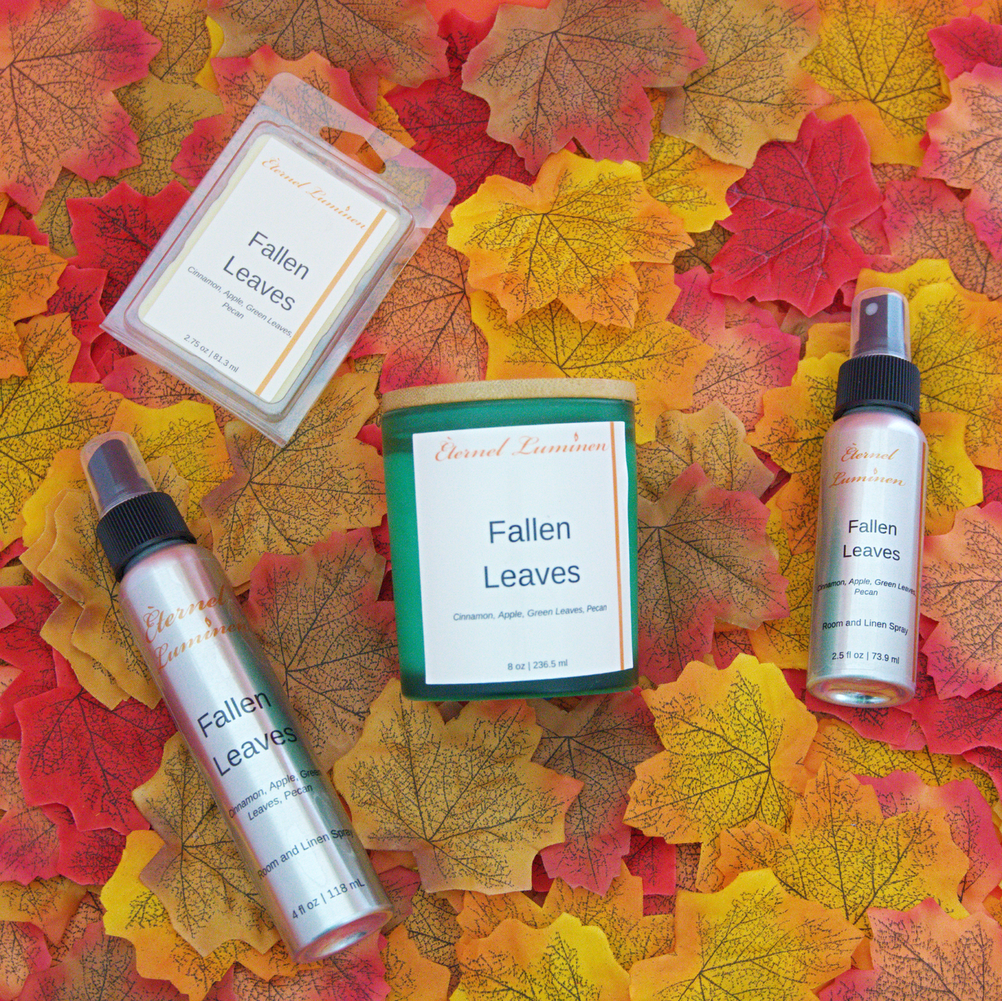 Fallen Leaves Candle