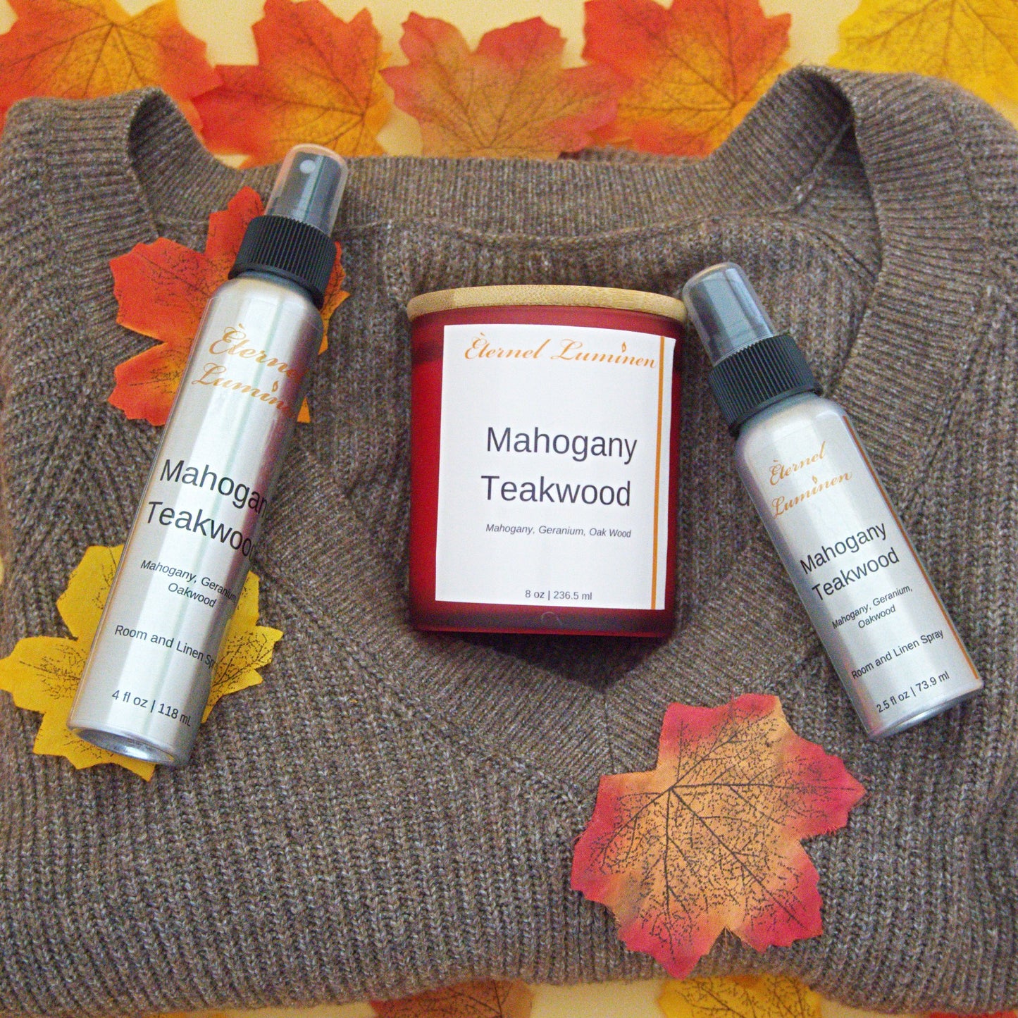 Mahogany Teakwood Room & Linen Spray