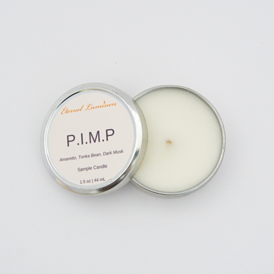 P.I.M.P Sample Candle