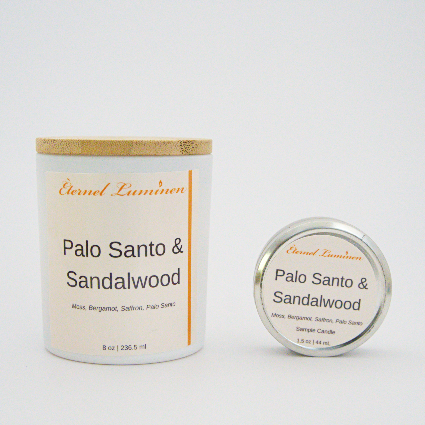 Palo Santo & Sandalwood Candle