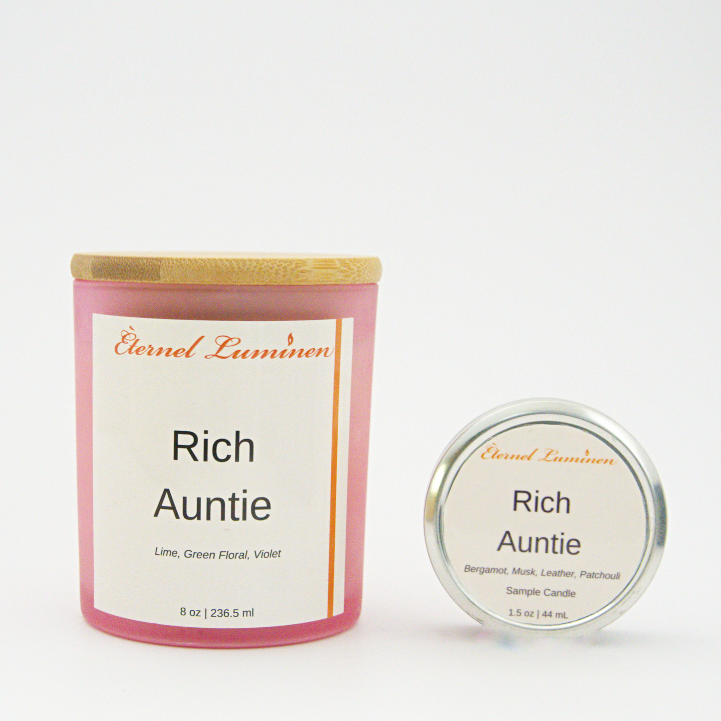 Rich Auntie Sample Candle