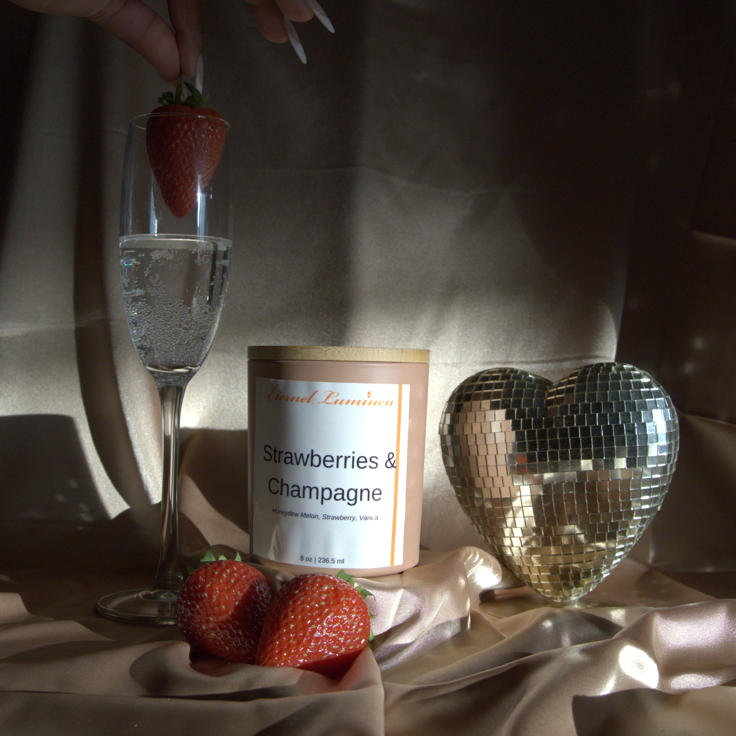 Strawberries & Champagne Candle