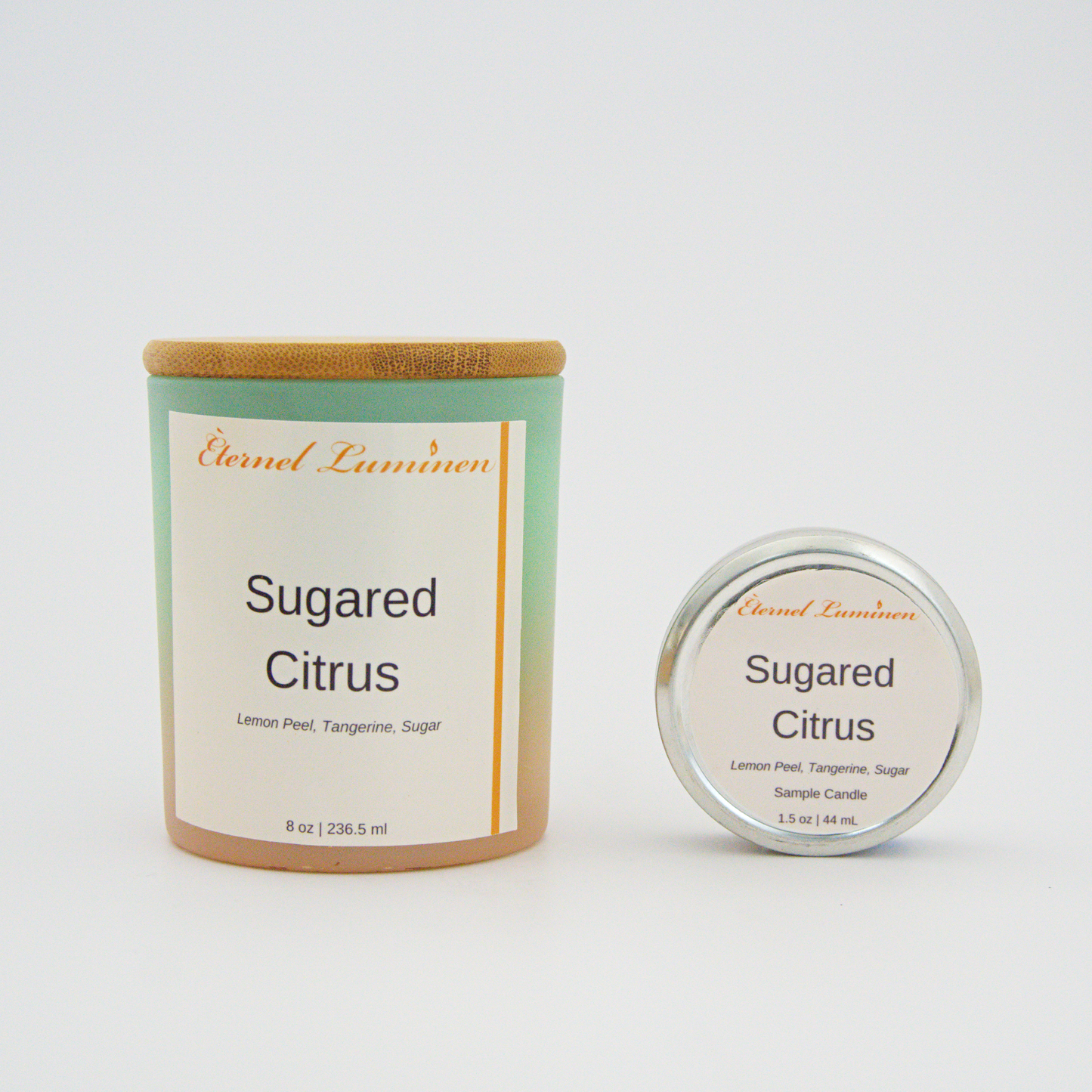 Sugared Citrus Sample Candle