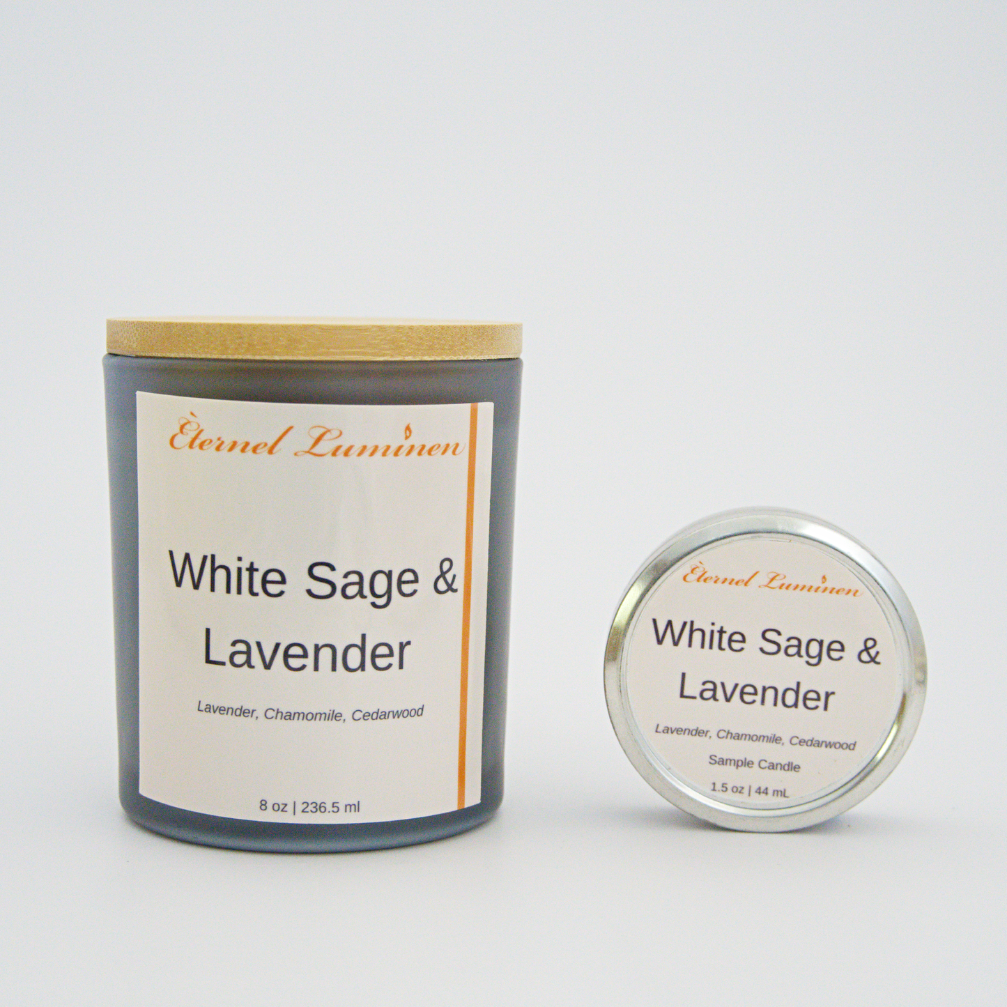 White Sage & Lavender Sample Candle