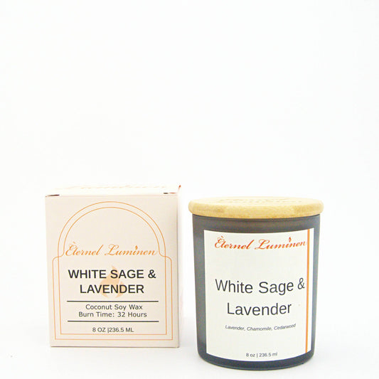 White Sage & Lavender Candle