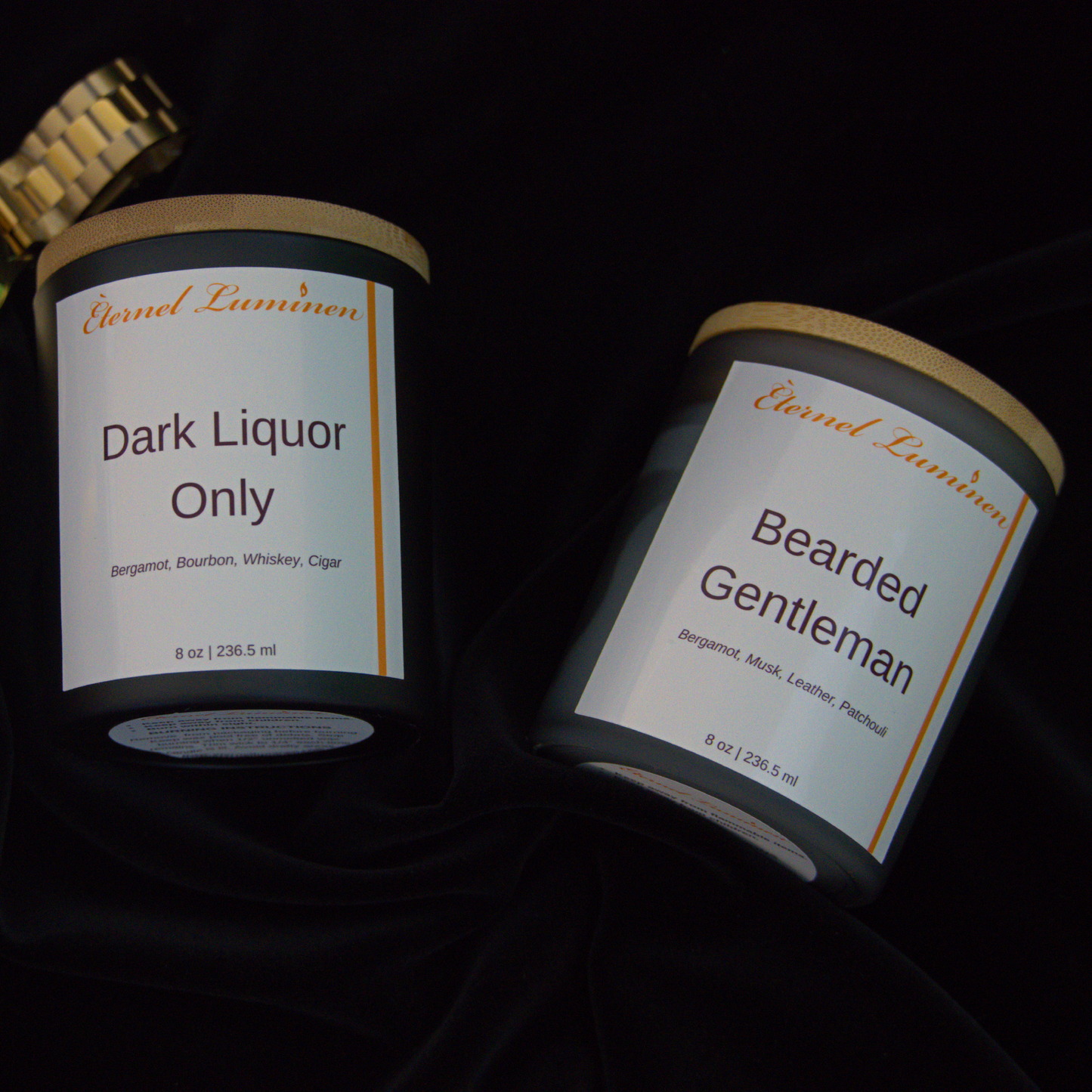 Dark Liquor Only Candle