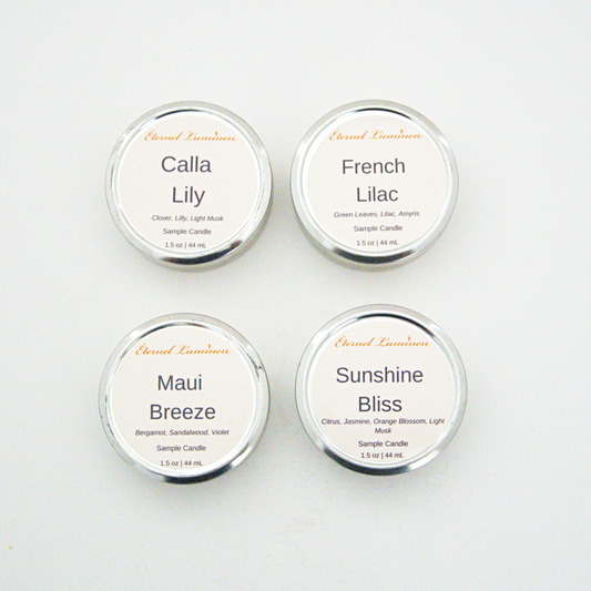 Floral Sample Candle Bundle