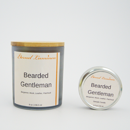 Bearded Gentleman Sample Candle