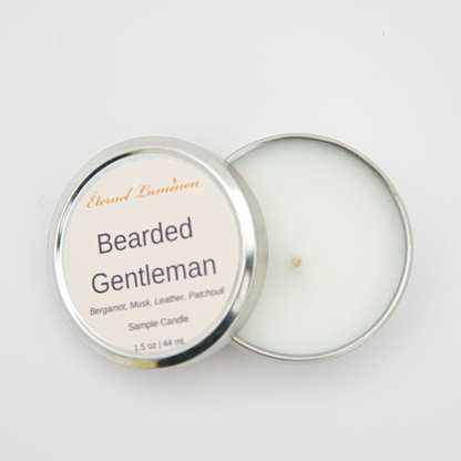 Bearded Gentleman Sample Candle