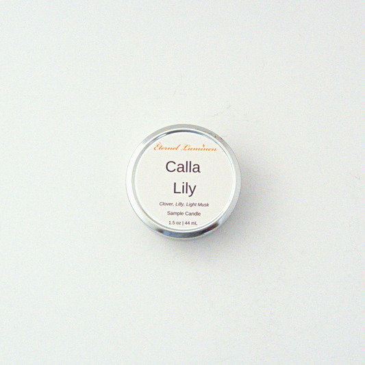 Calla Lily Sample Candle