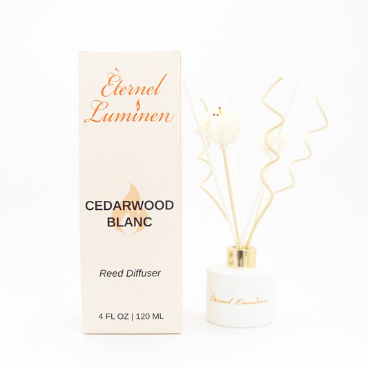 Cedarwood Blanc Reed Diffuser