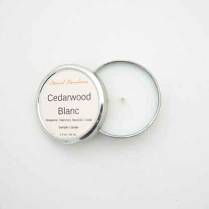Cedarwood Blanc Sample Candle