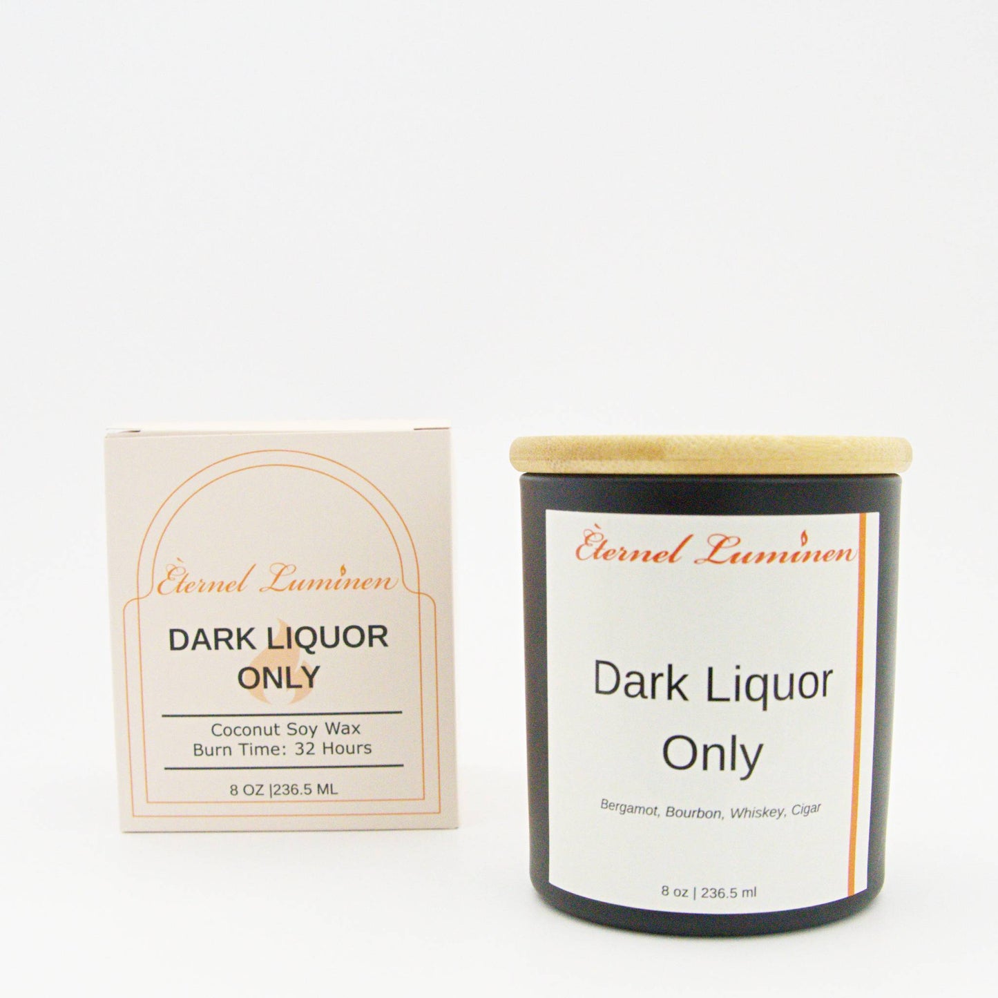 Dark Liquor Only Candle