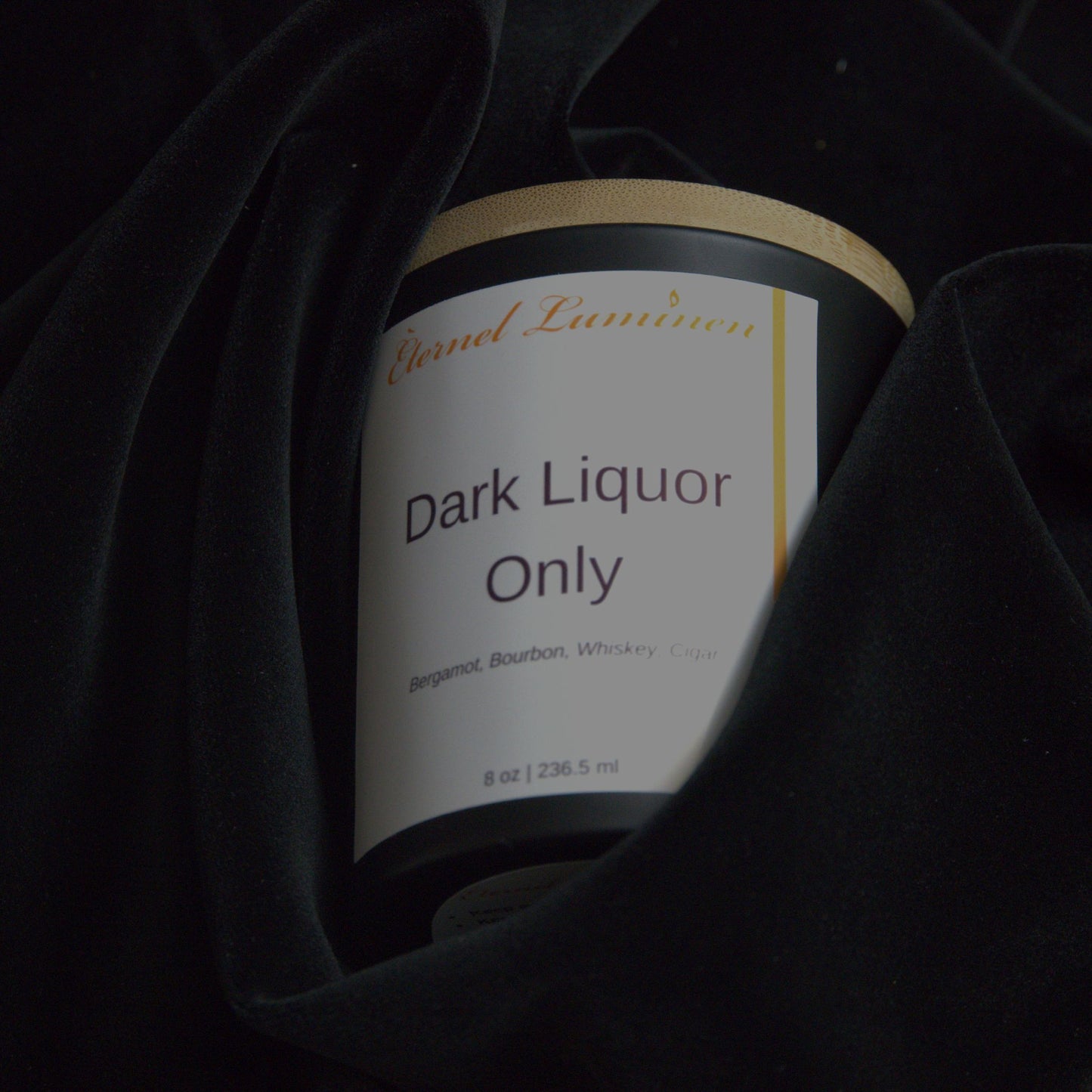 Dark Liquor Only Candle