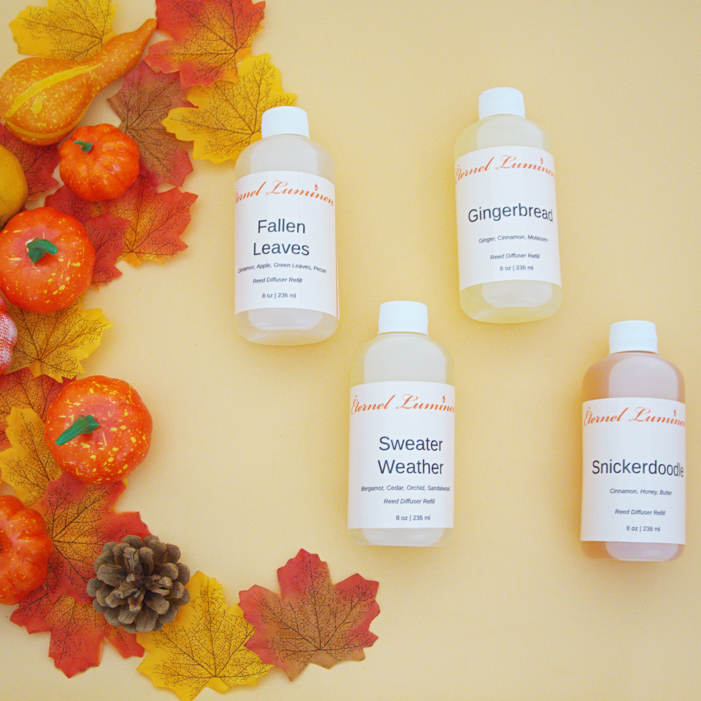 Fallen Leaves Reed Diffuser Refill