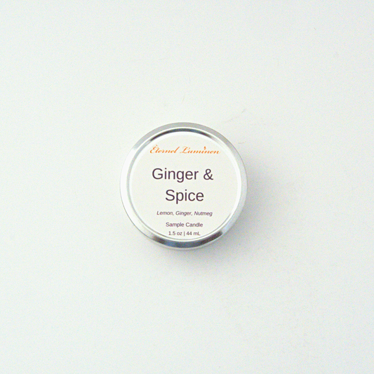 Ginger & Spice Sample Candle