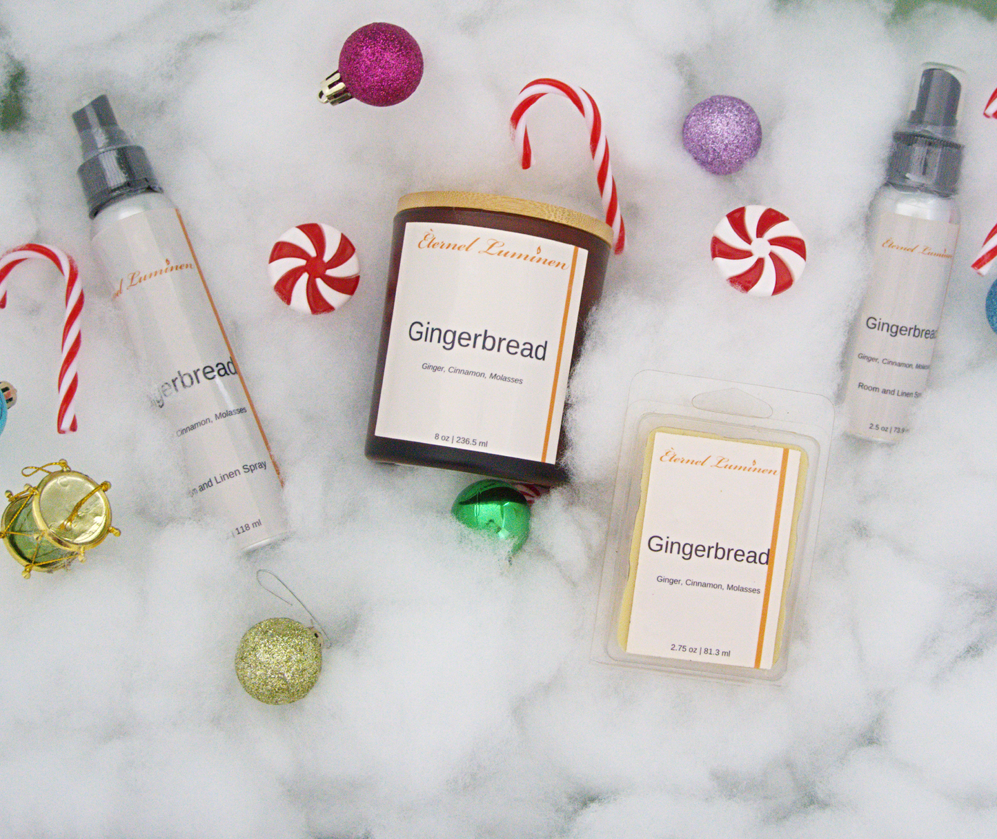 Gingerbread Room & Linen Spray