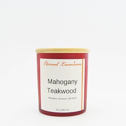 Mahogany Teakwood Candle