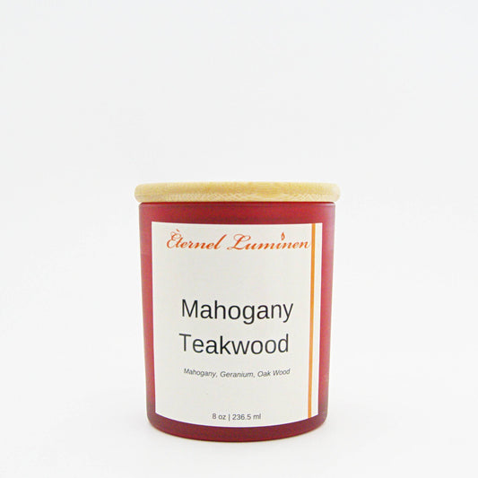 Mahogany Teakwood Candle
