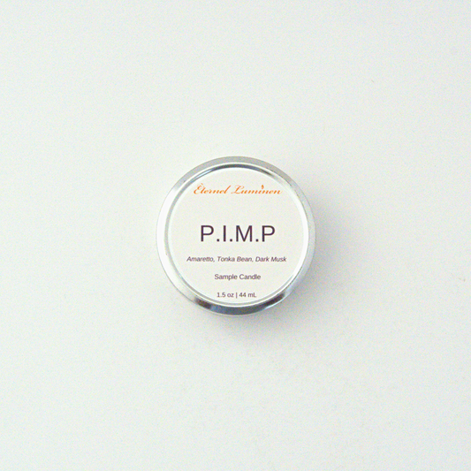 P.I.M.P Sample Candle