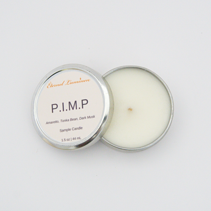 P.I.M.P Sample Candle