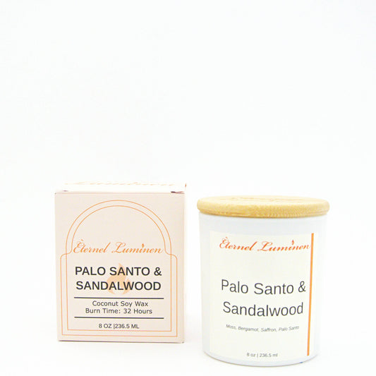 Palo Santo & Sandalwood Candle