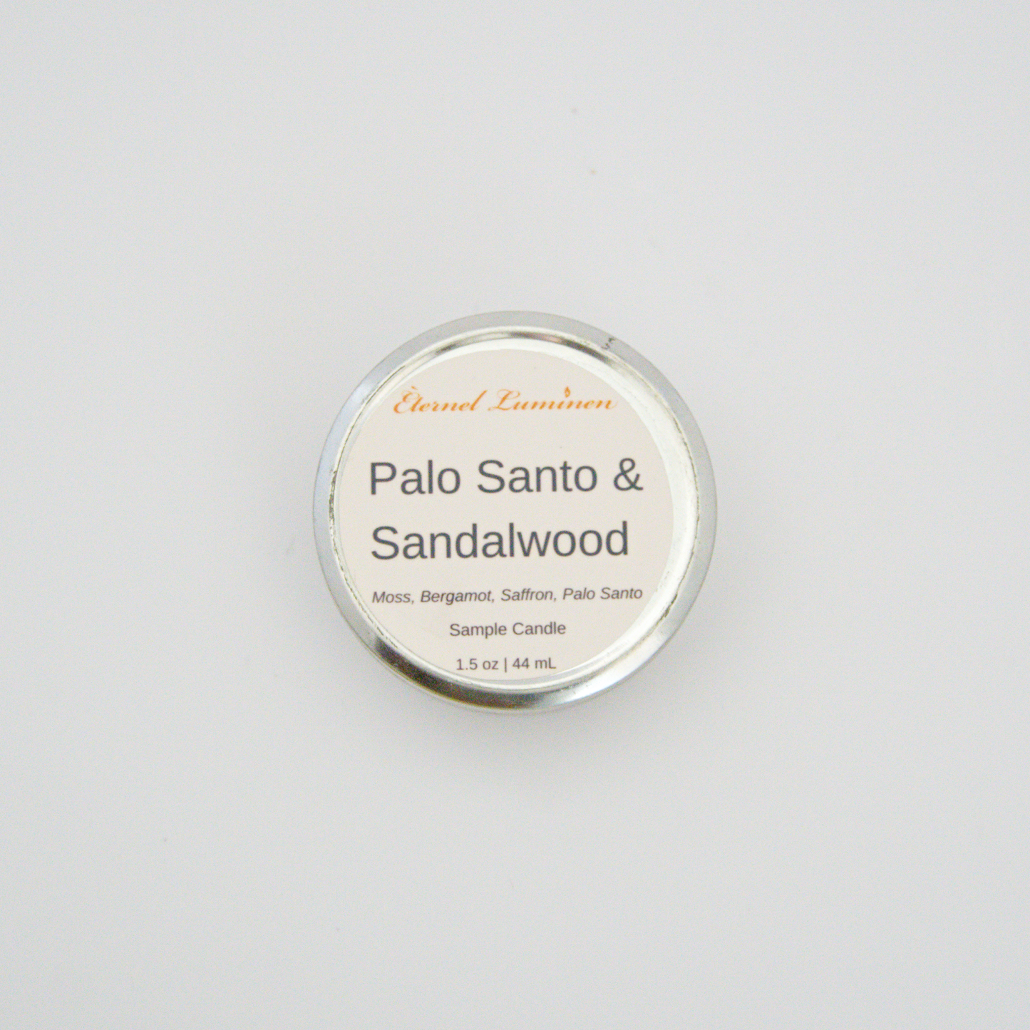 Palo Santo & Sandalwood Sample Candle