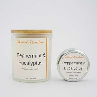 Peppermint & Eucalyptus Sample Candle