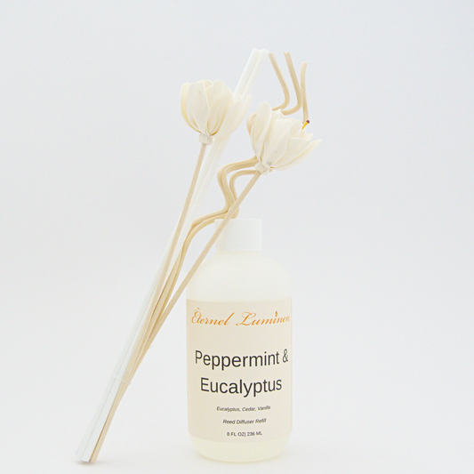 Peppermint & Eucalyptus Reed Diffuser Refill