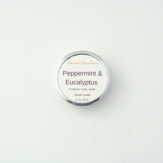 Peppermint & Eucalyptus Sample Candle