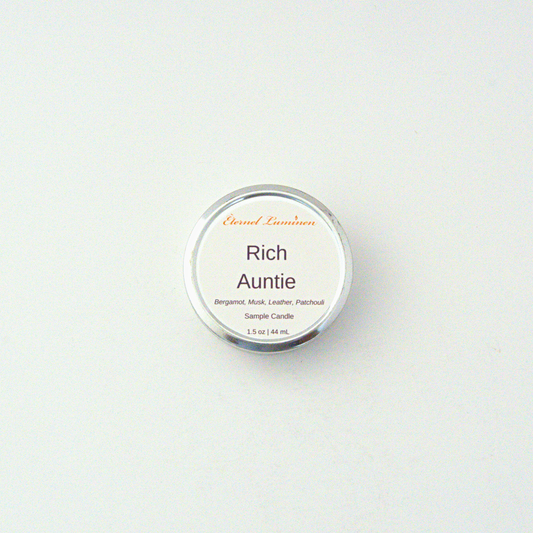 Rich Auntie Sample Candle