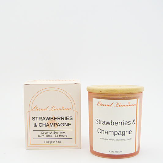 Strawberries & Champagne Candle