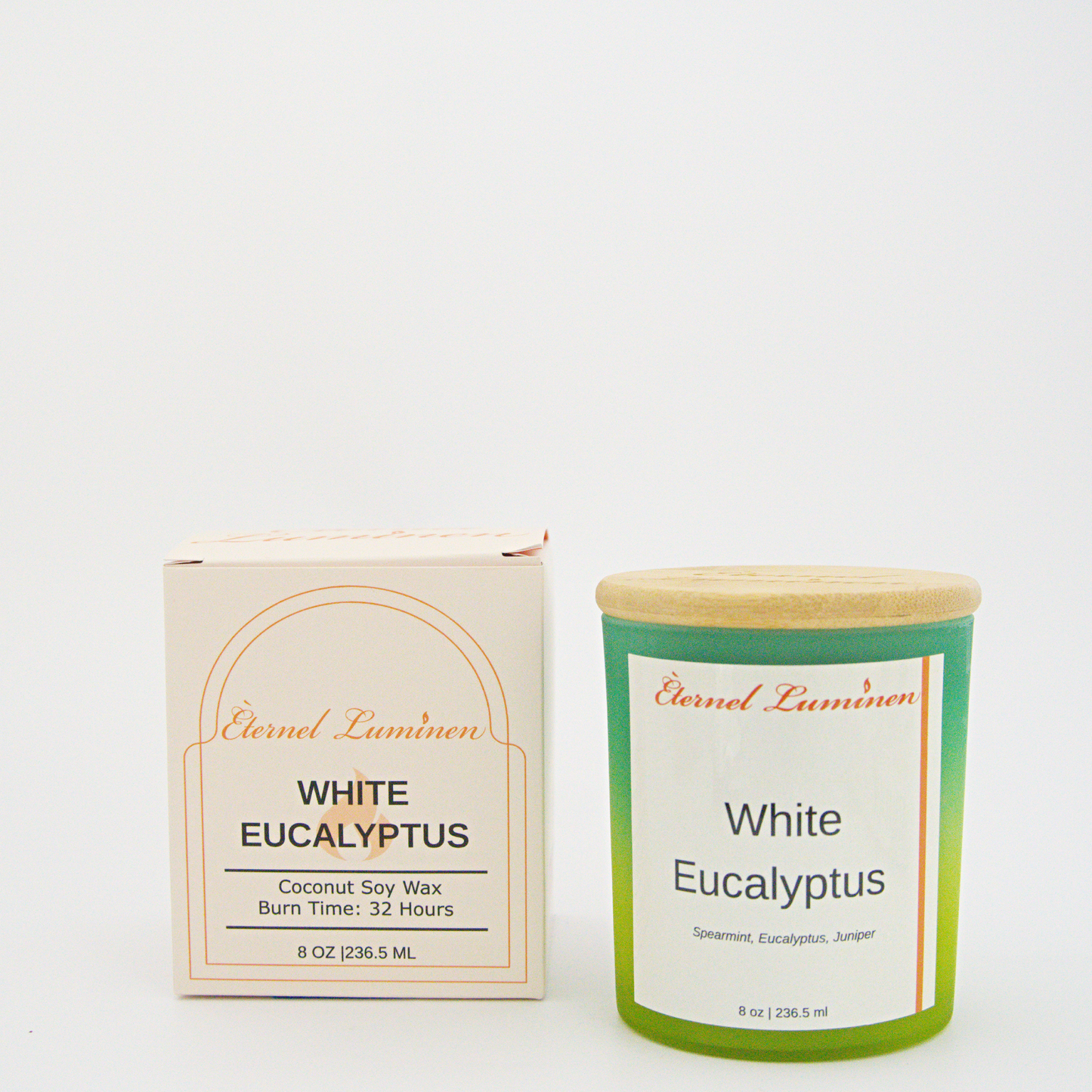 White Eucalyptus Candle