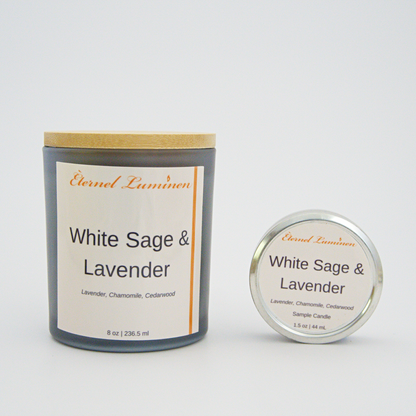 White Sage & Lavender Sample Candle
