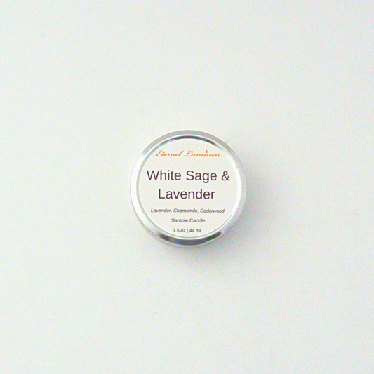 White Sage & Lavender Sample Candle