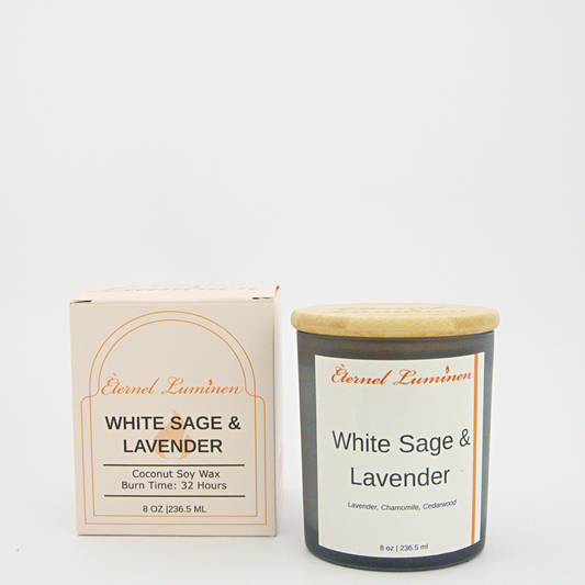 White Sage & Lavender Candle