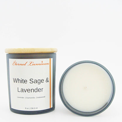 White Sage & Lavender Candle
