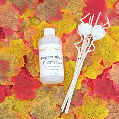 Peppermint & Eucalyptus Reed Diffuser Refill